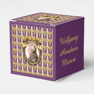 Wolfgang Amadeus Mozart Favor Box