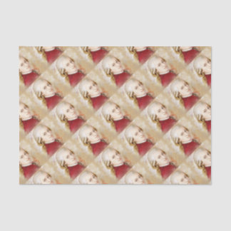 Wolfgang Amadeus Mozart im Aquarell Stil Tissue Paper