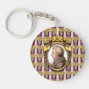 Wolfgang Amadeus Mozart Keychain