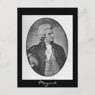 Wolfgang Amadeus Mozart Postcard