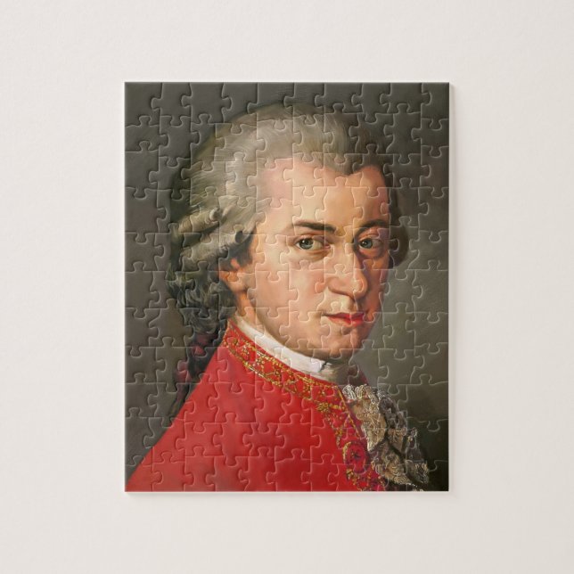 Wolfgang Amadeus Mozart Puzzle (Vertical)