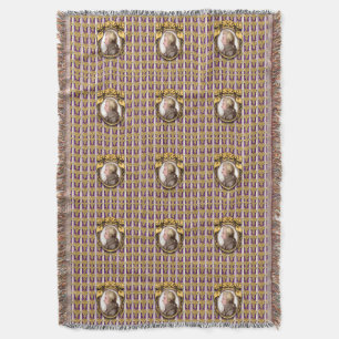 Wolfgang Amadeus Mozart Throw Blanket