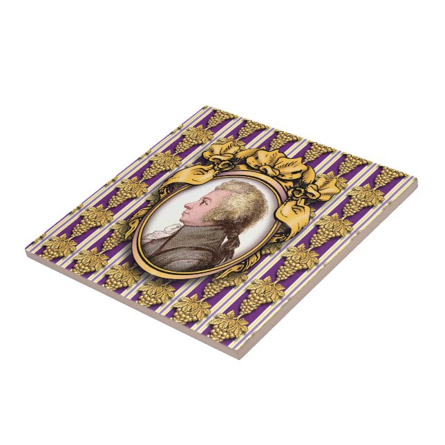 Wolfgang Amadeus Mozart Tile (Side)