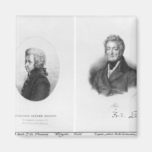 Wolfgang Amedeus Mozart  and Ferdinando Paer Magnet