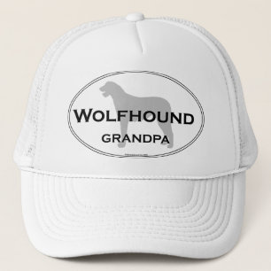 Wolfhound Grandpa Trucker Hat