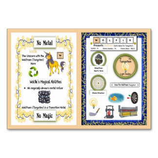 Wolfie - Tungsten Horn Unicorn Trading Card