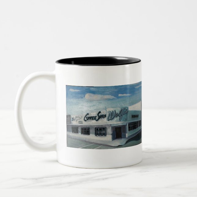 Wolfies Two-Tone Coffee Mug (Left)