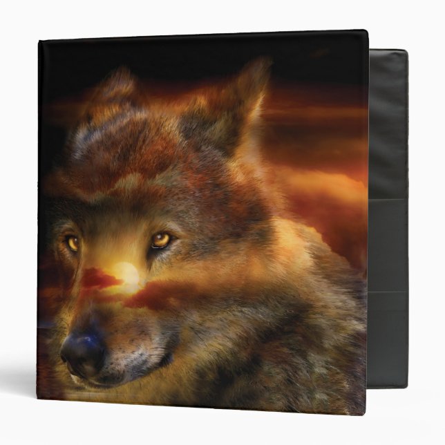 WolfLand Art Binder (Front/Inside)