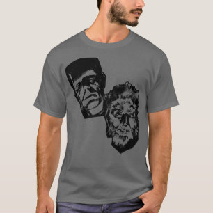 Wolfman Werewolf Vintage Horror Poster T-Shirt