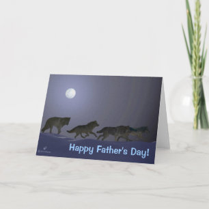 Wolfpack Father's Day Card