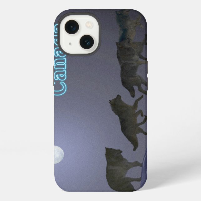 Wolfpack iPhone Case (Back)