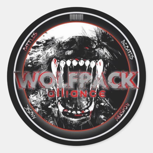 WolfPack Stickers (Front)
