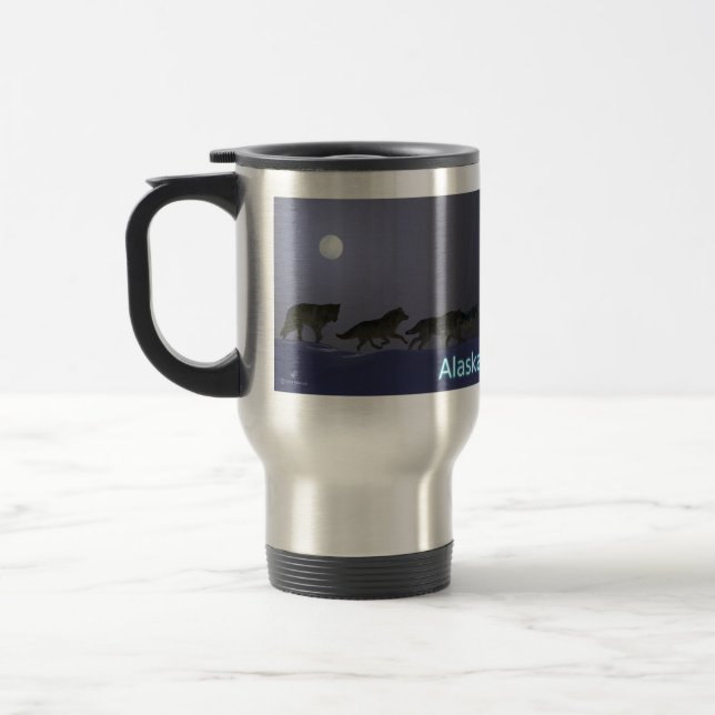 Wolfpack Travel Mug (Left)