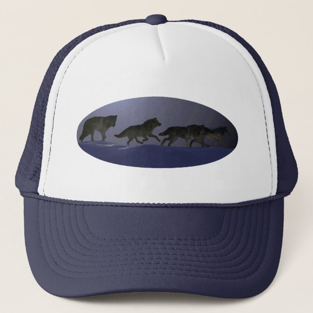 Wolfpack Trucker Hat (Front)