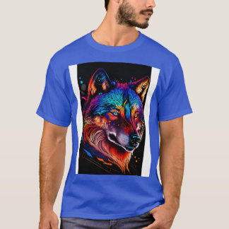 Wolfs Head Portrait 4 T-Shirt