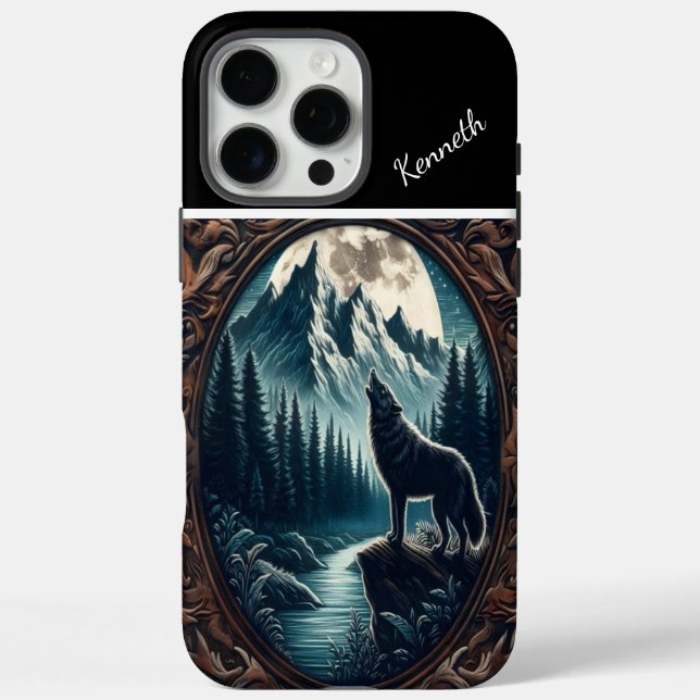 Wolf's Moonlit Howl Case-Mate iPhone Case (Back)