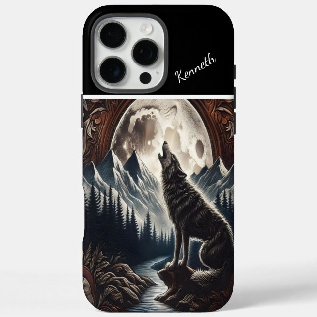 Wolf's Moonlit Howl Case-Mate iPhone Case (Back)