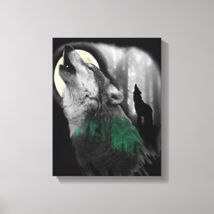 Wolf's Song Canvas Print