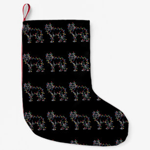 Wolfs Tree Christmas Xmas Pet Animal Wolf Lover  Small Christmas Stocking