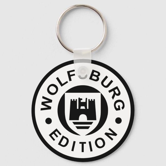 Wolfsburg Edition (black) Keychain (Front)