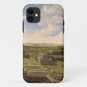 Wollaton Hall and Park, Nottingham, 1697 (oil on c iPhone 11 Case