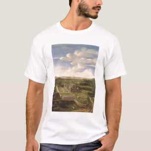 Wollaton Hall and Park, Nottingham, 1697 (oil on c T-Shirt