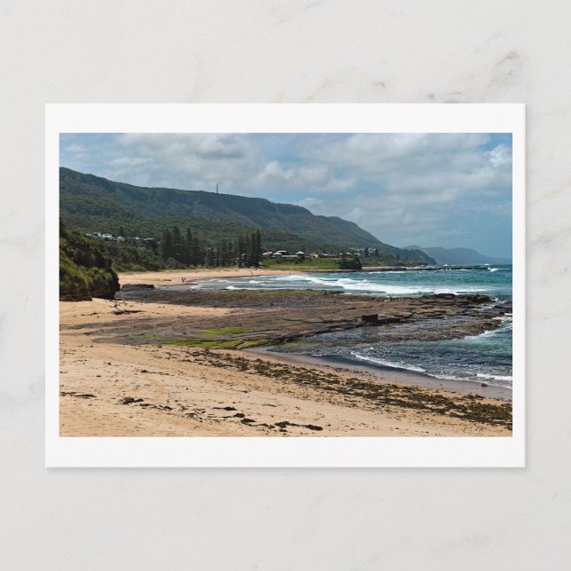 Wollongong coastline postcard (Front)