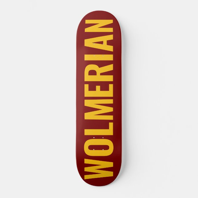 WOLMERIAN Skateboard (Front)