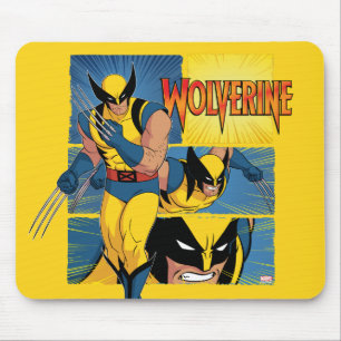 Wolverine Character Panel Graphic Mouse Pad