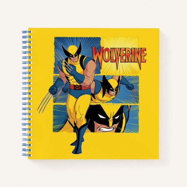 Wolverine Character Panel Graphic Notebook (Front)