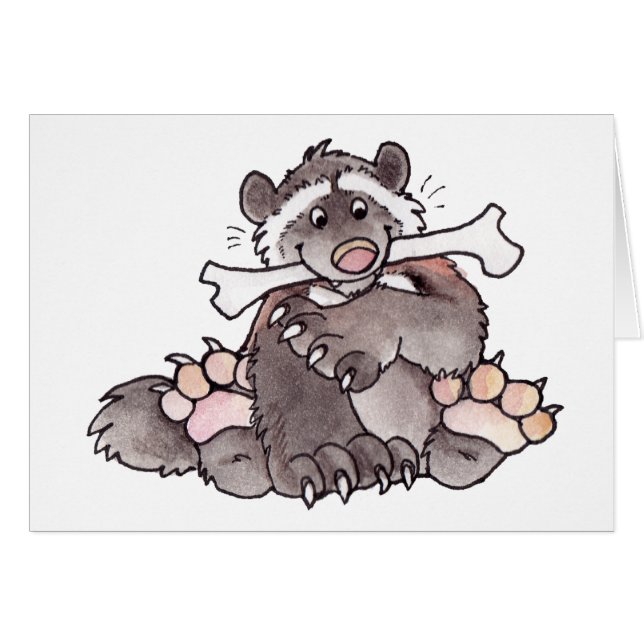 Wolverine heureux (Devant horizontal)