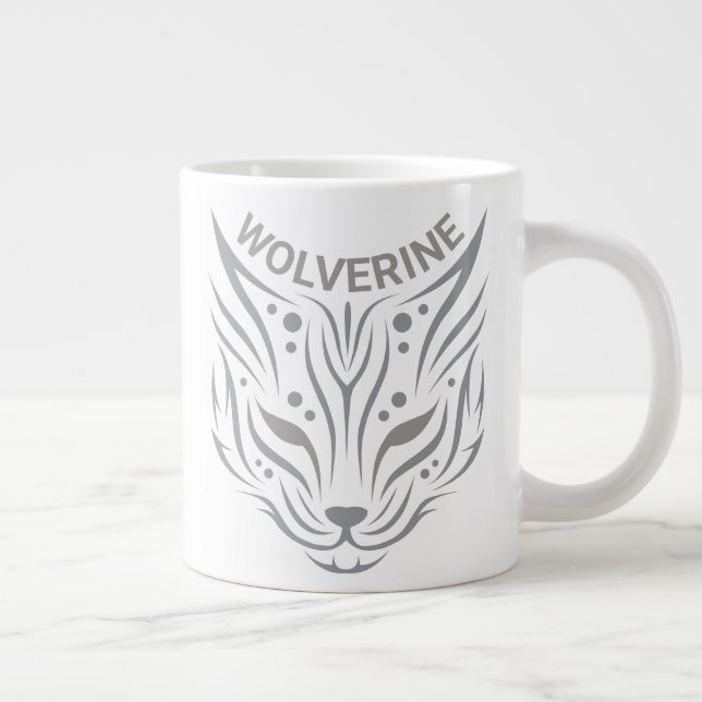 Wolverine Large Coffee Mug (Right)
