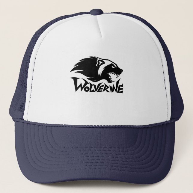 Wolverine Logo Trucker Hat (Front)
