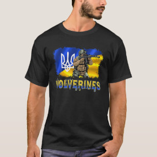 Wolverines Support Ukraine T-Shirt