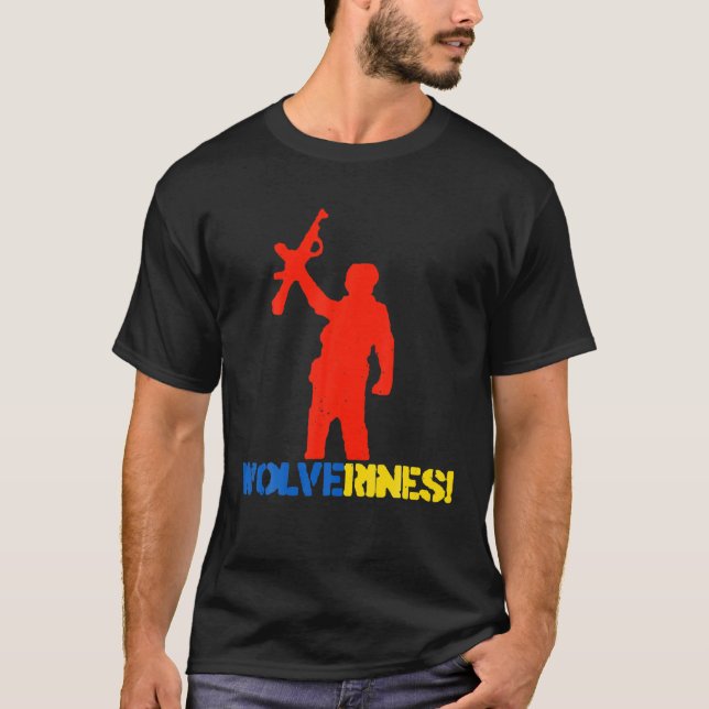 Wolverines Ukraine T-Shirt (Front)
