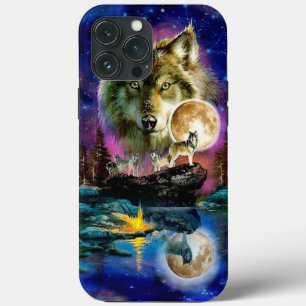 Wolves and Moon Case-Mate iPhone Case