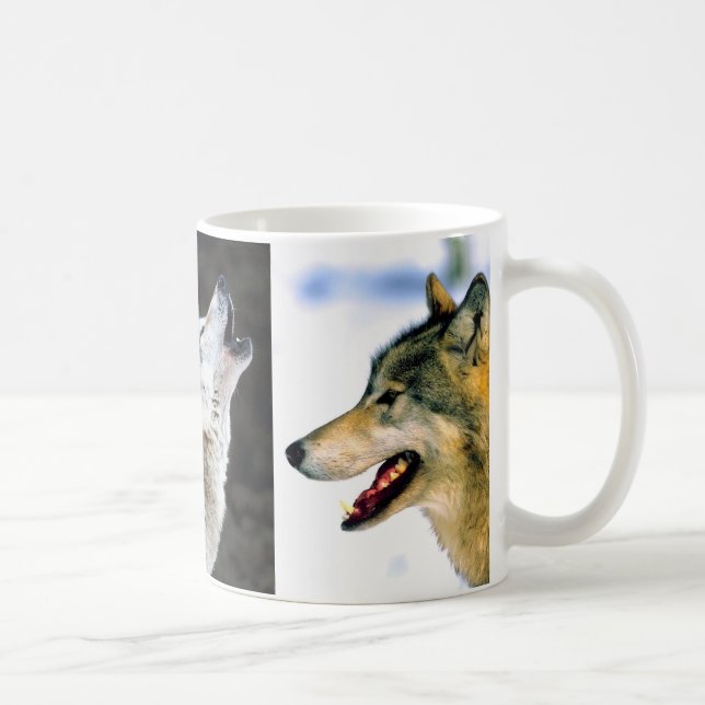 WOLVES ARE BEAUTIFUL COFFEE MUG (Right)