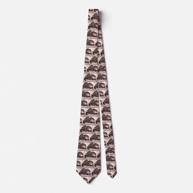 Wolves by Winifred Austen, Vintage Wild Animals Tie (Front)