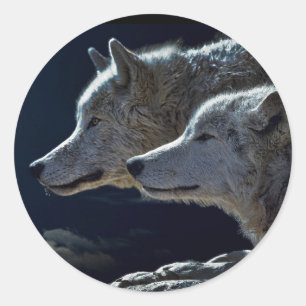 Wolves Classic Round Sticker