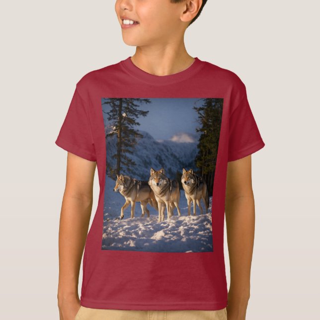 Wolves in Peace T-Shirt (Front)