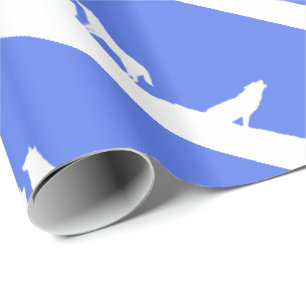 Wolves in Snow Wrapping Paper