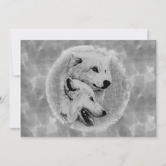 Wolves Invitation (Front)