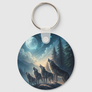 Wolves Keychain