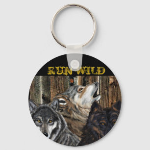 WOLVES     KEYCHAIN