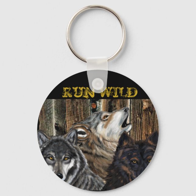 WOLVES     KEYCHAIN (Front)