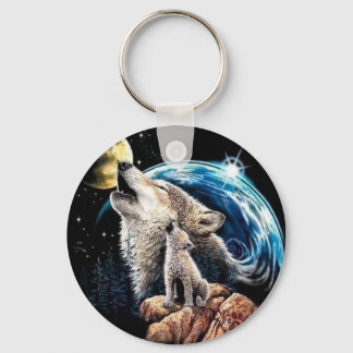 Wolves Keychain