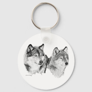 Wolves Keychain