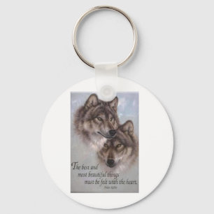 Wolves Keychain