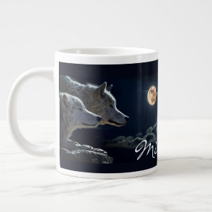Wolves Large Coffee Mug