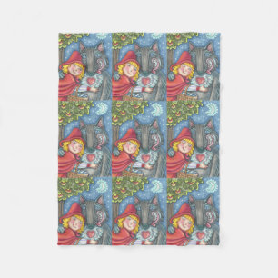 Wolves Need Hugs Too FLEECE BABY BLANKET Customize